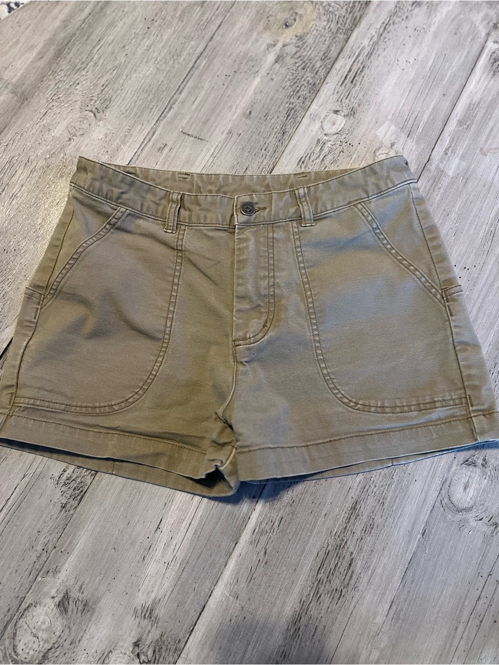 Patagonia Olive Green Women's Cargo Shorts